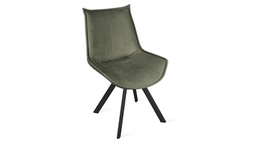 Обеденный стул Тейлор Исп. 2 К2 (Черный муар/Микровелюр Jercy Deep Green) в Нижнекамске