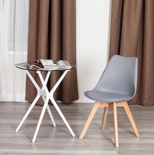 Кухонный стул TULIP (mod. 73-1) 47,5х55х80 серый арт.20221 в Нижнекамске - изображение 8