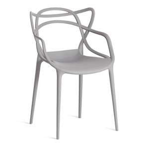 Стул Cat Chair (mod.028) пластик, 54,5*56*84 серый, арт.19626 в Альметьевске