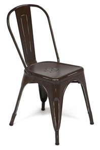 Обеденный стул LOFT CHAIR (mod. 012) 45х35х85 коричневый/brown vintage арт.10695 в Нижнекамске