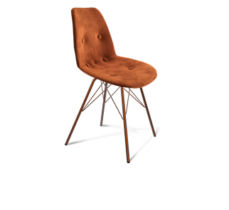 Обеденный стул SHT-ST29-C2 / SHT-S37 (песчаная буря/медный металлик) в Нижнекамске