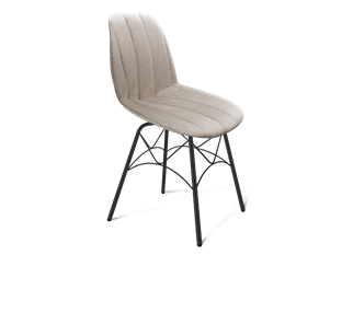 Обеденный стул SHT-ST29-С1 / SHT-S107 (лунный камень/черный муар) в Альметьевске