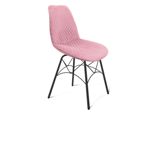 Обеденный стул SHT-ST29-С22 / SHT-S107 (розовый зефир/черный муар) в Альметьевске