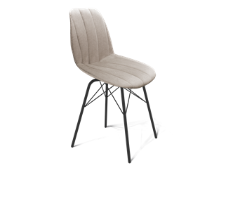 Обеденный стул SHT-ST29-С1 / SHT-S64 (лунный камень/черный муар) в Набережных Челнах