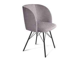 Обеденный стул SHT-ST33 / SHT-S37 (сиреневая орхидея/черный муар) в Альметьевске