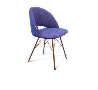 Обеденный стул SHT-ST34 / SHT-S37 (синий мираж/медный металлик) в Нижнекамске