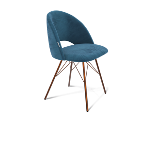 Обеденный стул SHT-ST34 / SHT-S37 (тихий океан/медный металлик) в Нижнекамске