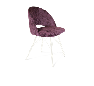 Обеденный стул SHT-ST34 / SHT-S37 (вишневый джем/белый муар) в Нижнекамске - предосмотр