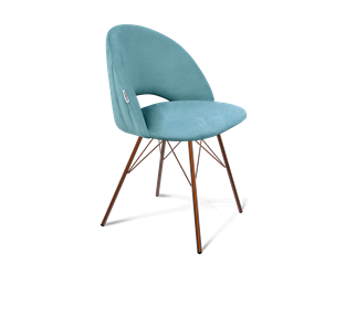 Обеденный стул SHT-ST34-1 / SHT-S37 (голубая пастель/медный металлик) в Набережных Челнах