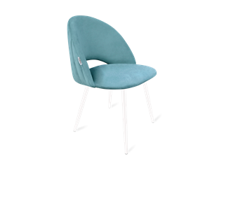 Обеденный стул SHT-ST34-1 / SHT-S95-1 (голубая пастель/белый муар) в Нижнекамске