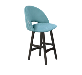 Полубарный стул SHT-ST34-1 / SHT-S65-1 (голубая пастель/венге) в Нижнекамске