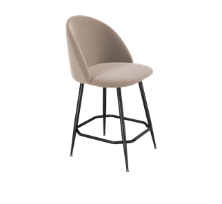 Полубарный стул SHT-ST35 / SHT-S148-1 (латте/черный муар) в Нижнекамске