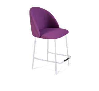 Полубарный стул SHT-ST35 / SHT-S29P-1 (ягодное варенье/хром лак) в Альметьевске