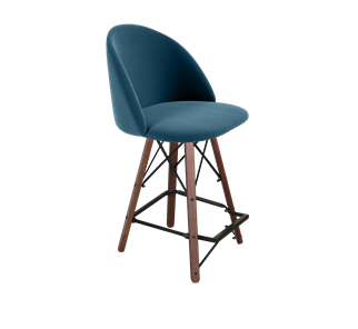 Полубарный стул SHT-ST35 / SHT-S80-1 (тихий океан/темный орех/черный) в Набережных Челнах