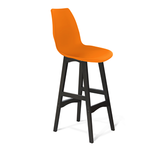 Барный стул SHT-ST29/S65 (оранжевый ral2003/венге) в Казани