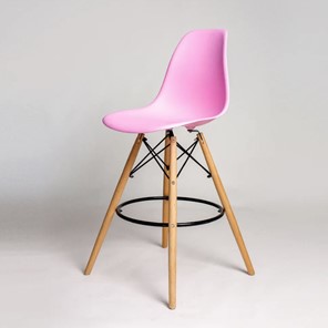 Барный стул derstuhl DSL 110 Wood bar (розовый) в Нижнекамске