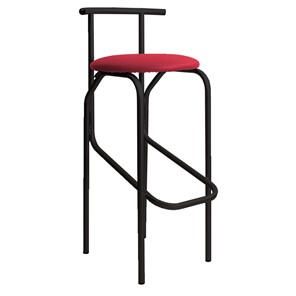 Барный кухонный стул Jola black, кожзам V в Нижнекамске - предосмотр