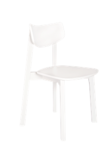 Кухонный стул Daiva Вега ЖС, Белый в Нижнекамске