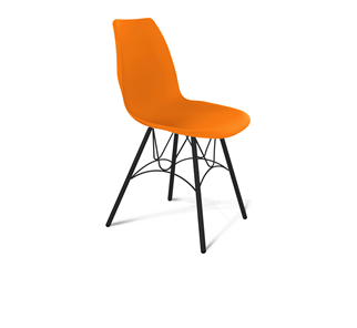 Обеденный стул SHT-ST29/S100 (оранжевый ral2003/черный муар) в Нижнекамске