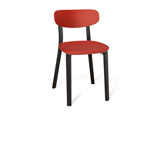 Обеденный стул SHT-ST85-2/SB85-2/S85 (красный/черный) в Нижнекамске