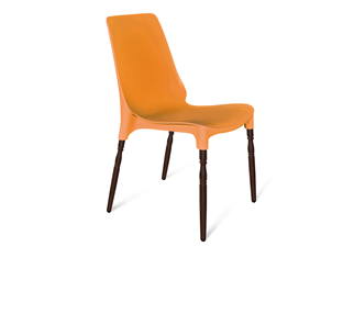 Обеденный стул SHT-ST75/S424-F (оранжевый/коричневый муар) в Нижнекамске