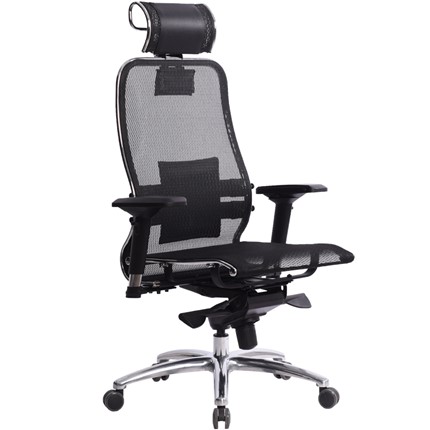 Офисное кресло Samurai S-3.04, черный в Набережных Челнах - изображение
