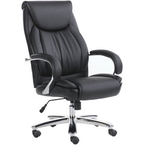Кресло офисное Brabix Premium Advance EX-575 (хром, экокожа, черное) 531825 в Нижнекамске