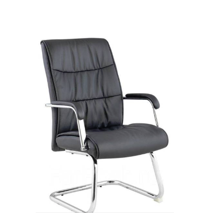 Офисное кресло RT-333BS БондCF экокожа (черный) в Альметьевске - изображение