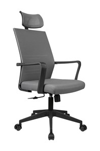 Офисное кресло Riva Chair А818 (Серый) в Нижнекамске