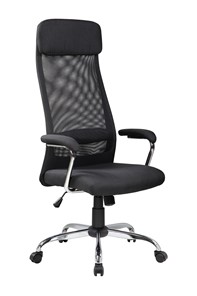 Кресло офисное Riva Chair 8206 HX (Черный/черный) в Альметьевске