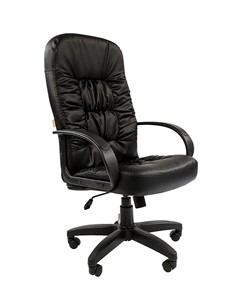 Компьютерное кресло CHAIRMAN 416, экокожа, цвет черный в Нижнекамске
