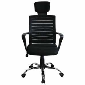 Офисное кресло Brabix Victory MG-016 (подголовник, хром, черное) 531924 в Нижнекамске
