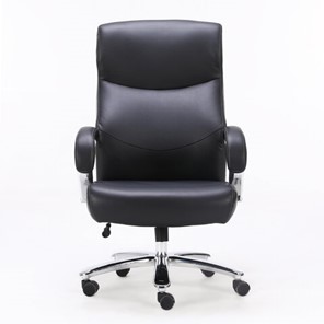 Компьютерное кресло Brabix Total HD-006 (экокожа, хром, черное) 531933 в Альметьевске