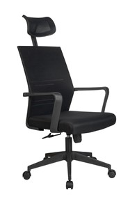 Кресло компьютерное Riva Chair А818 (Черный) в Нижнекамске