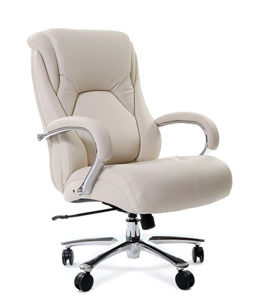 Компьютерное кресло CHAIRMAN 402, белый в Альметьевске - изображение