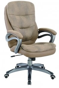 Кресло офисное J 9302 ткань /пластик, песочный в Альметьевске