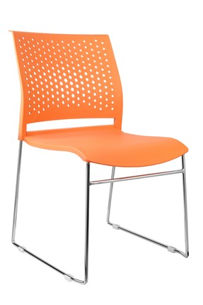 Офисное кресло Riva Chair D918 (Оранжевый) в Альметьевске - изображение
