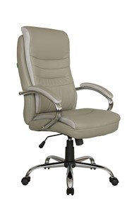 Кресло компьютерное Riva Chair 9131 (Серо-бежевый) в Нижнекамске