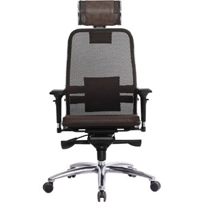 Офисное кресло Samurai S-3.04, темно-коричневый в Альметьевске - предосмотр 1