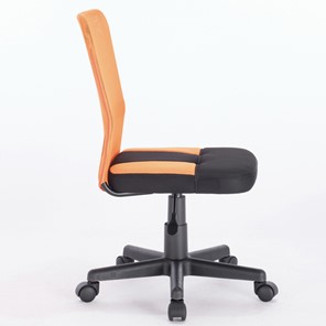 Кресло офисное Brabix Smart MG-313 (без подлокотников, комбинированное, черное/оранжевое) 531844 в Казани - предосмотр 2