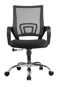 Кресло компьютерное Riva Chair 8085 JE (Черный) в Альметьевске - предосмотр 1