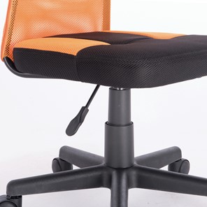 Кресло офисное Brabix Smart MG-313 (без подлокотников, комбинированное, черное/оранжевое) 531844 в Казани - предосмотр 7