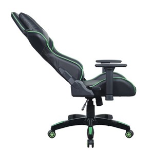 Компьютерное кресло Brabix GT Carbon GM-120 (две подушки, экокожа, черное/зеленое) 531929 в Нижнекамске - предосмотр 4