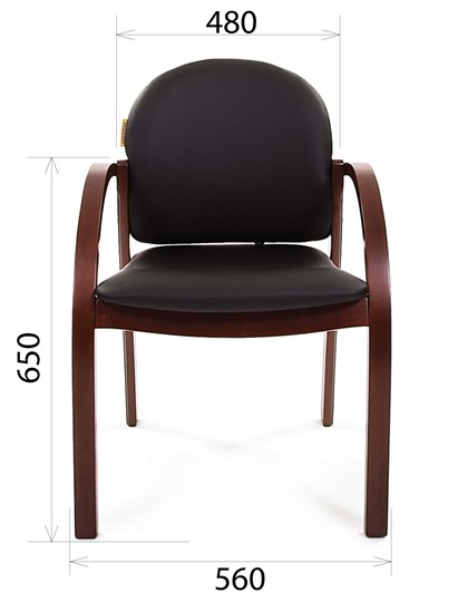 Офисное кресло CHAIRMAN 659 Экокожа черная в Казани - изображение 1