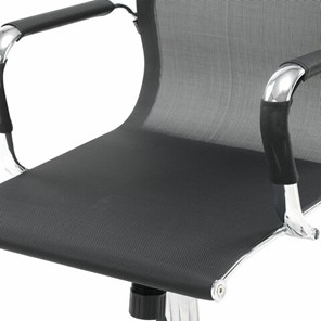 Кресло компьютерное Brabix Line EX-530 (хром, сетка, черное) 531846 в Казани - предосмотр 7