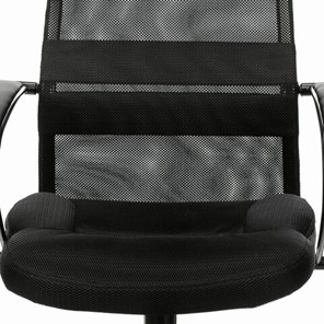 Офисное кресло Brabix Premium Stalker EX-608 PL (ткань-сетка/кожзам, черное) 532090 в Казани - предосмотр 6