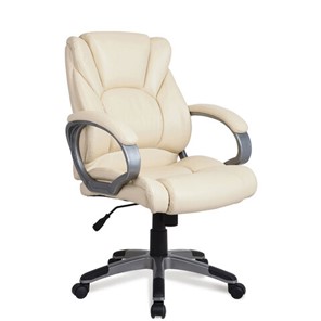 Офисное кресло BRABIX "Eldorado EX-504", экокожа, бежевое, 531167 в Набережных Челнах