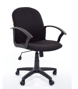 Кресло компьютерное CHAIRMAN 681 Ткань C-3 черное в Бугульме