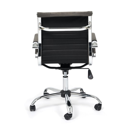 Кресло URBAN-LOW флок, серый, арт.14445 в Альметьевске - изображение 4