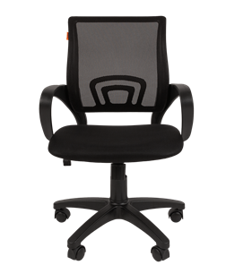 Офисное кресло CHAIRMAN 696 black Сетчатый акрил DW62 черный в Набережных Челнах - предосмотр 1